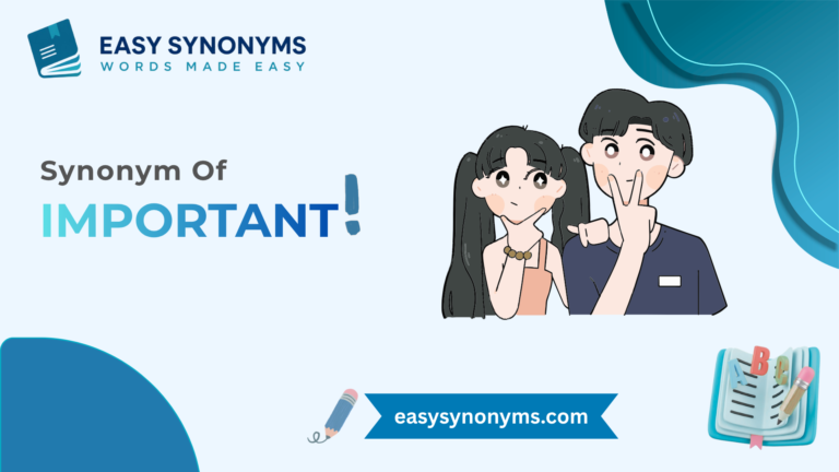 synonyms for important